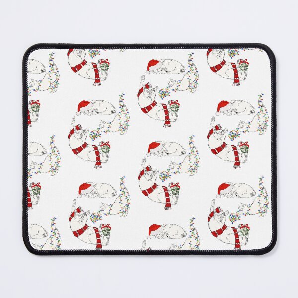 Item preview, Un trío de gatos festivos designed and sold by SillyArtwork.