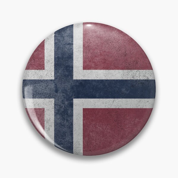 Item preview, Distressed, Old, Faded & Worn Flag of Norway (Norges flagg) designed and sold by STUDIO-72.