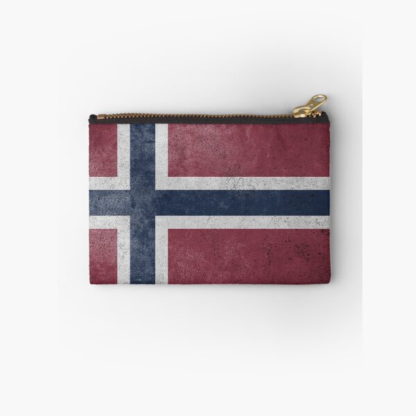 Item preview, Distressed, Old, Faded & Worn Flag of Norway (Norges flagg) designed and sold by STUDIO-72.