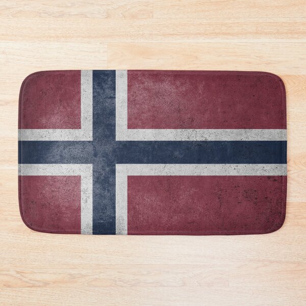 Item preview, Distressed, Old, Faded & Worn Flag of Norway (Norges flagg) designed and sold by STUDIO-72.