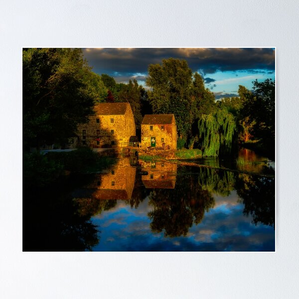Item preview, Golden hour at a Little ol Watermill designed and sold by Brian  Dwyer.