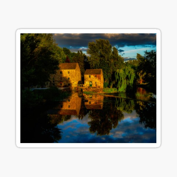 Item preview, Golden hour at a Little ol Watermill designed and sold by Brian  Dwyer.