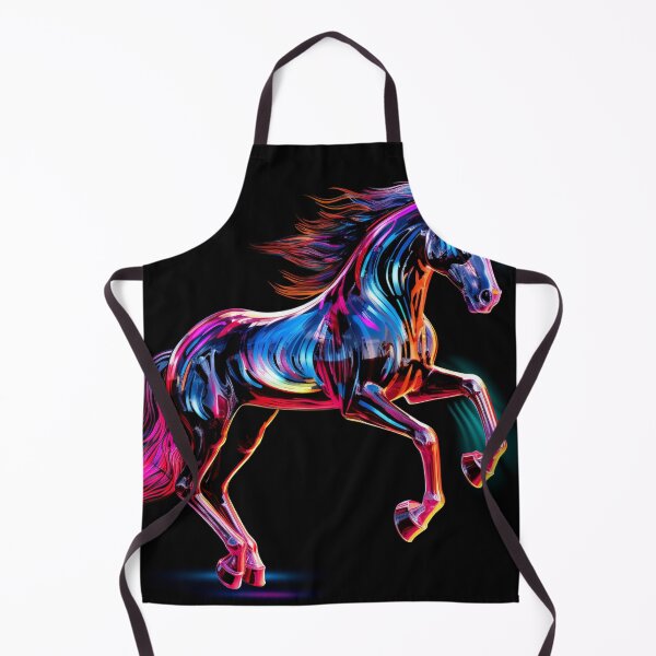Item preview, Horse Neon Art 2 designed and sold by AstroRisq.
