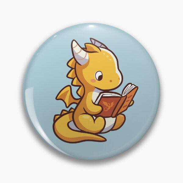 Item preview, Andarna reading a book Cute Fourth Wing gold dragon kindle designed and sold by treewitheyes.
