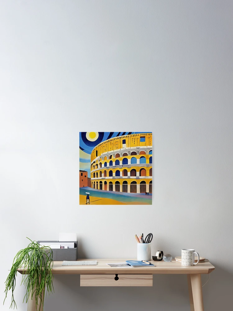 Thumbnail 2 of 3, Poster, Coliseum, Rome designed and sold by OzzFrequency.