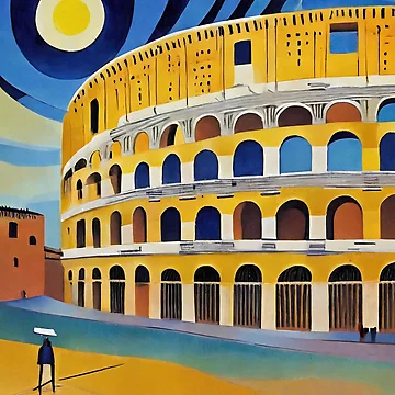 Artwork thumbnail, Coliseum, Rome by OzzFrequency