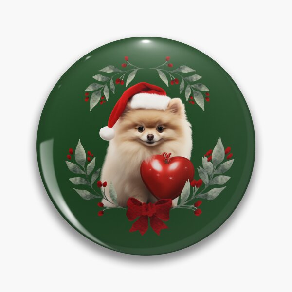 Artikelvorschau, Roter Weihnachtspommerscher Hund entworfen und verkauft von ME-World.