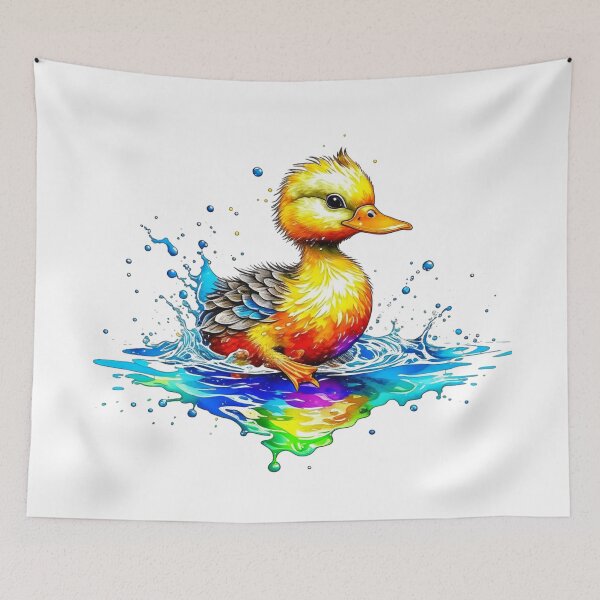 Item preview, Aqua Asylum Ducks in a Watery Wonderland designed and sold by Daniel Dudgeon.
