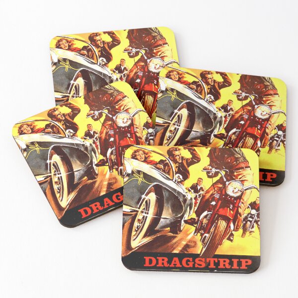 Item preview, Dragstrip Riot Poster designed and sold by iconic-arts.