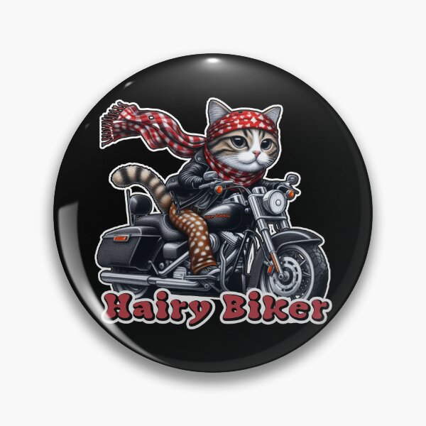 Item preview, Cute and Funny Cat- Funky Cat Motor Bike Rider designed and sold by Witsprings.