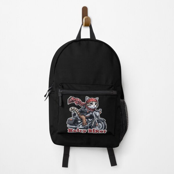 Item preview, Cute and Funny Cat- Funky Cat Motor Bike Rider designed and sold by Witsprings.