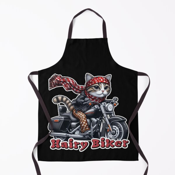 Item preview, Cute and Funny Cat- Funky Cat Motor Bike Rider designed and sold by Witsprings.