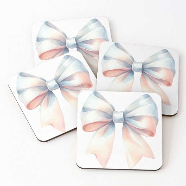 Item preview, Cotton Candy Colored Watercolor Bow Ribbon designed and sold by Star-Fragment.
