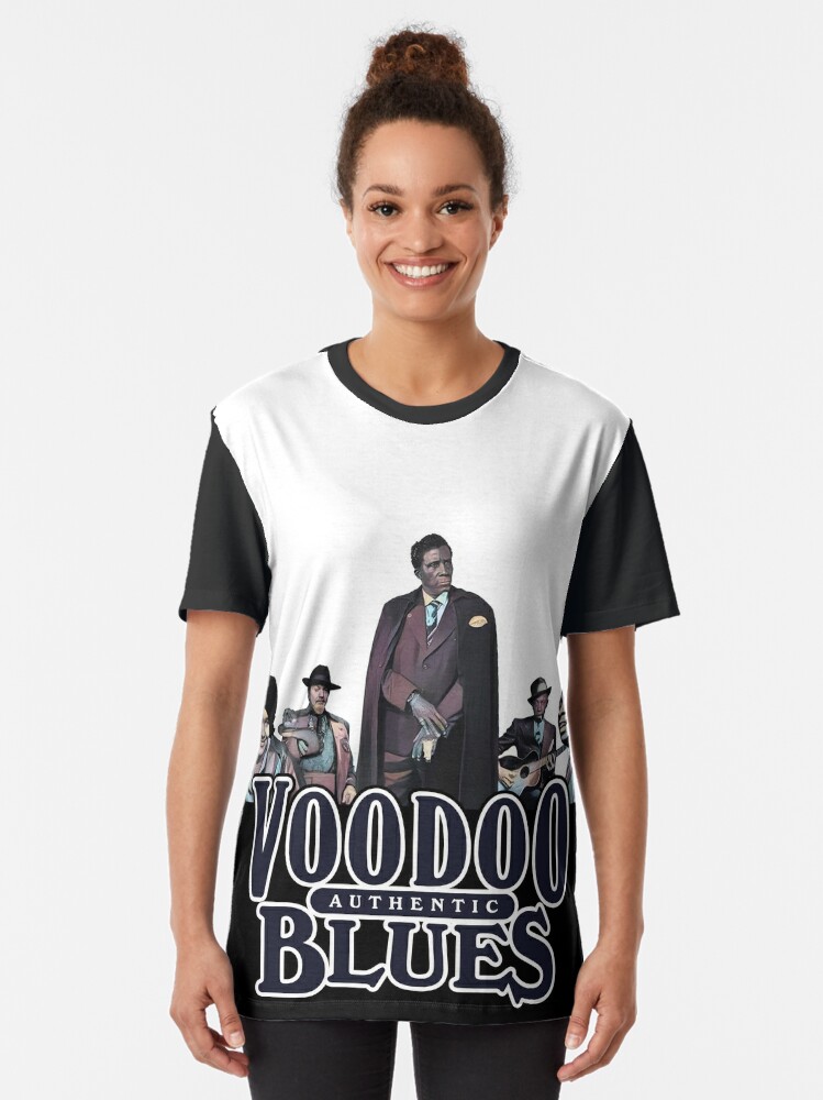 Download "Voodoo Blues Silhouette" T-shirt by TIGERDAVER | Redbubble