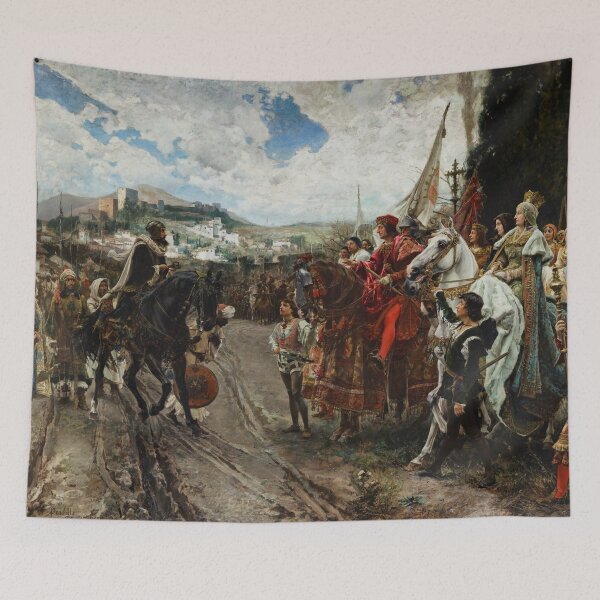 Item preview, The Surrender of Granada (1882) - Francisco Pradilla y Ortiz designed and sold by SALON DES ARTS.