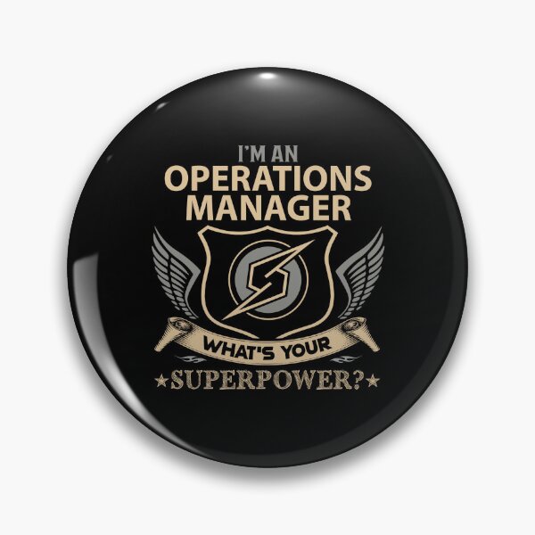 Item preview, Operations Manager - Superpower designed and sold by analisanta.
