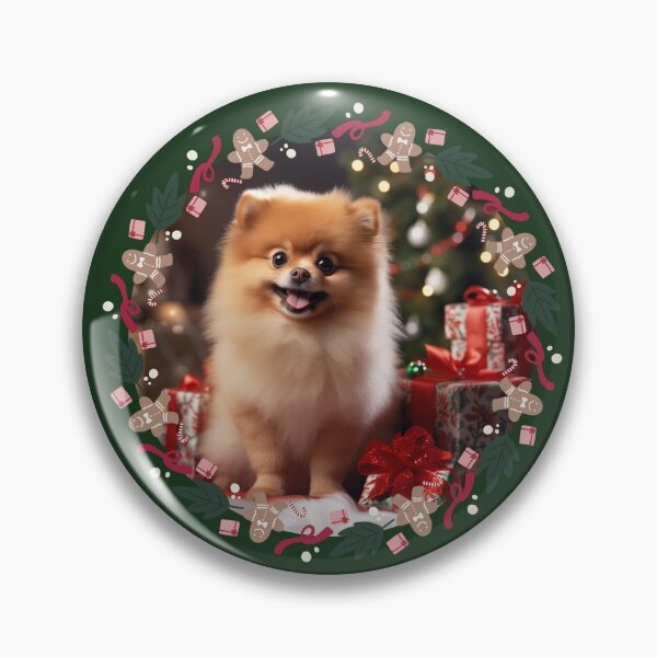 Artikelvorschau, Roter Weihnachtspommerscher Hund entworfen und verkauft von ME-World.