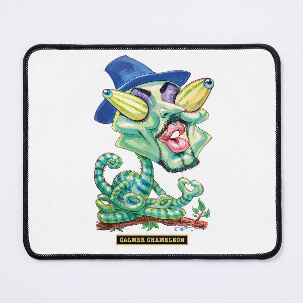 Item preview, CALMER CHAMELEON - Another Great Illustration from Paul Cemmick's POPSTAR MUTATIONS by DAVID RICHARDSON designed and sold by TIGERDAVER.