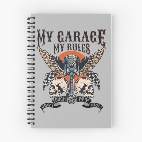 Item preview, My Garage My Rules designed and sold by RockBeeDesigns.