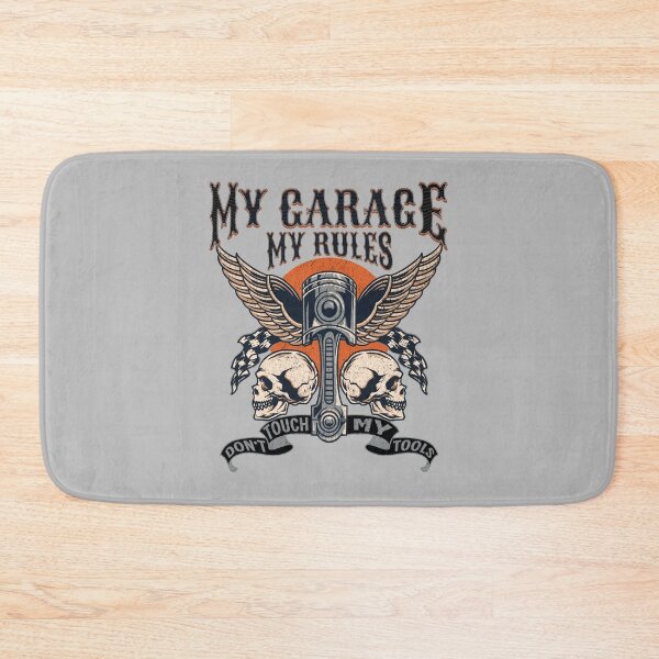 Item preview, My Garage My Rules designed and sold by RockBeeDesigns.