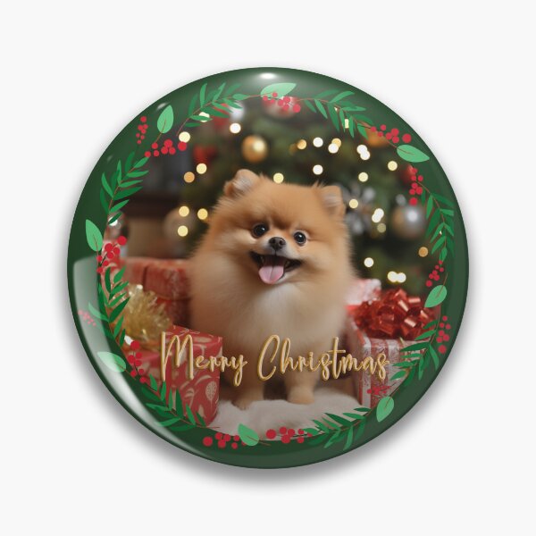 Artikelvorschau, Roter Weihnachtspommerscher Hund entworfen und verkauft von ME-World.