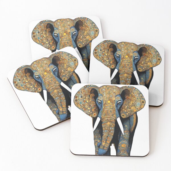 Item preview, Art Noveau Elephant designed and sold by LittleGoblinPrs.