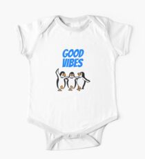 Good Vibes Penguin One Piece - Short Sleeve