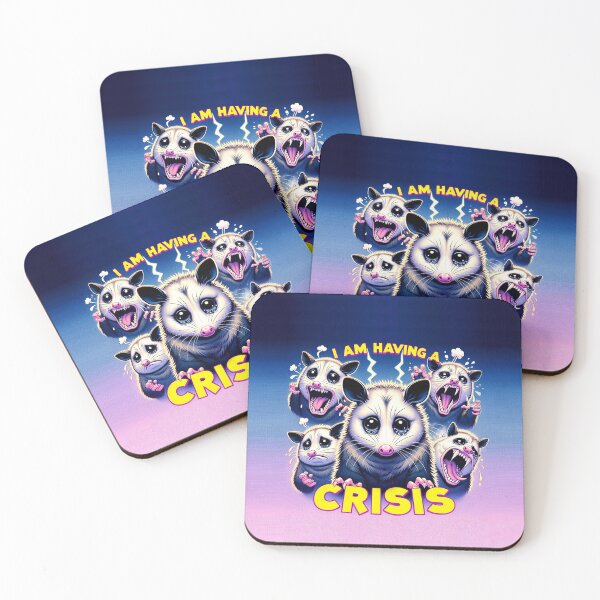 Item preview, I am having a crisis opossum designed and sold by VividVirtuoso.