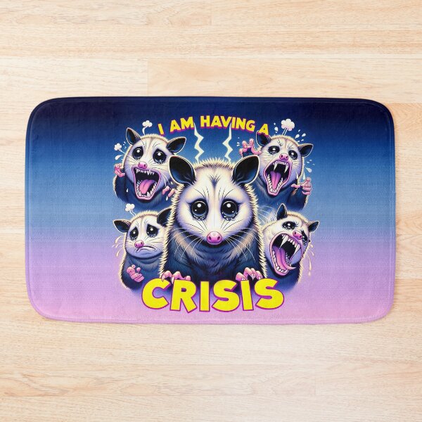 Item preview, I am having a crisis opossum designed and sold by VividVirtuoso.