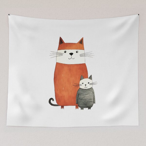Item preview, Two cute ninja kittens designed and sold by The-Art-of-D.