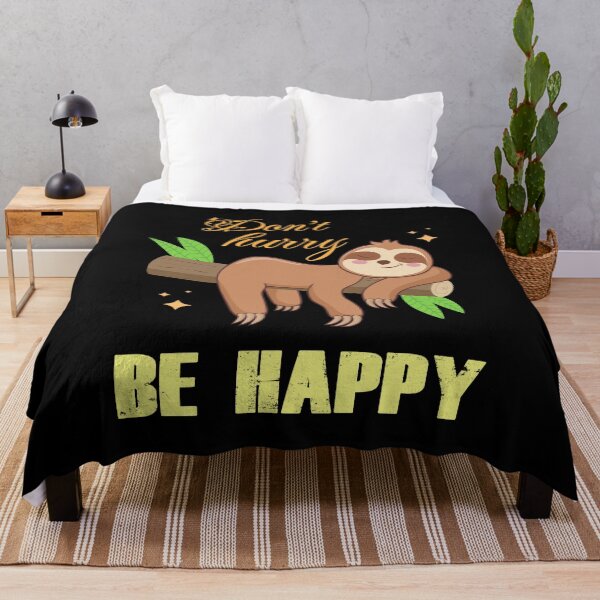 Item preview, Cute Sloth - Don`t hurry, be happy designed and sold by Monkey-Bar.