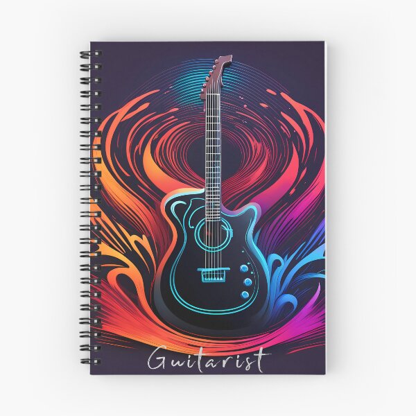 Item preview, Guitar colorful big designed and sold by Salimgor Hangaround Music.