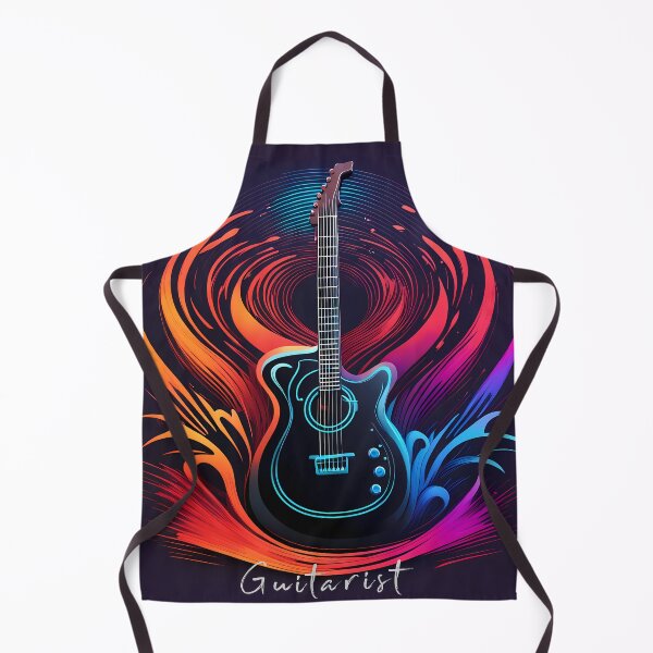 Item preview, Guitar colorful big designed and sold by Salimgor Hangaround Music.