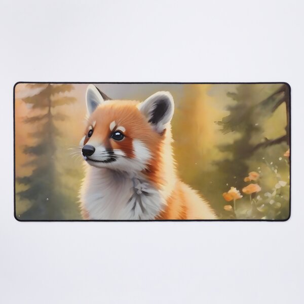 Item preview, Red panda in nature kawai designed and sold by pixelartestudio.