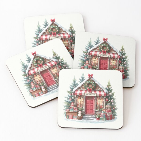 Item preview, Bookstore Book Christmas Shop for Bookish Lovers designed and sold by StickyBook.