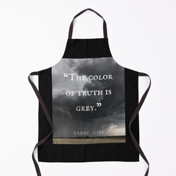 Item preview, André Gide quote: “The color of truth is grey.” designed and sold by artbleed.