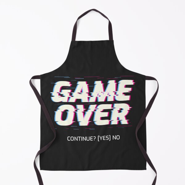Item preview, Retro game over design designed and sold by PrintCulture One.