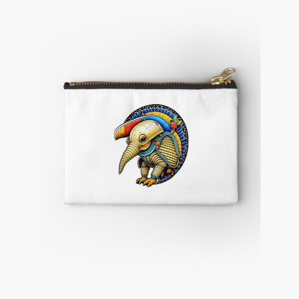 Item preview, The rococopunk armadillo sticker designed and sold by spoo-art.