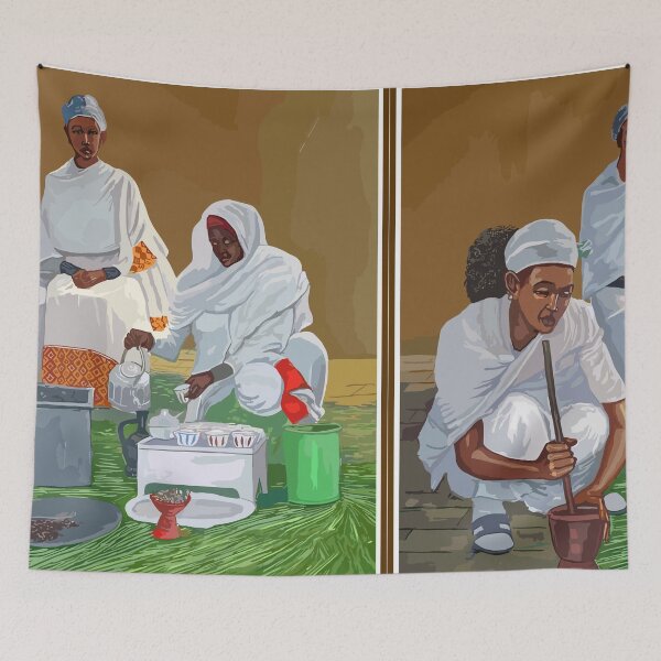 Item preview, Ethiopian coffee-Ethiopian coffee ceremony designed and sold by Yeneta Bet.