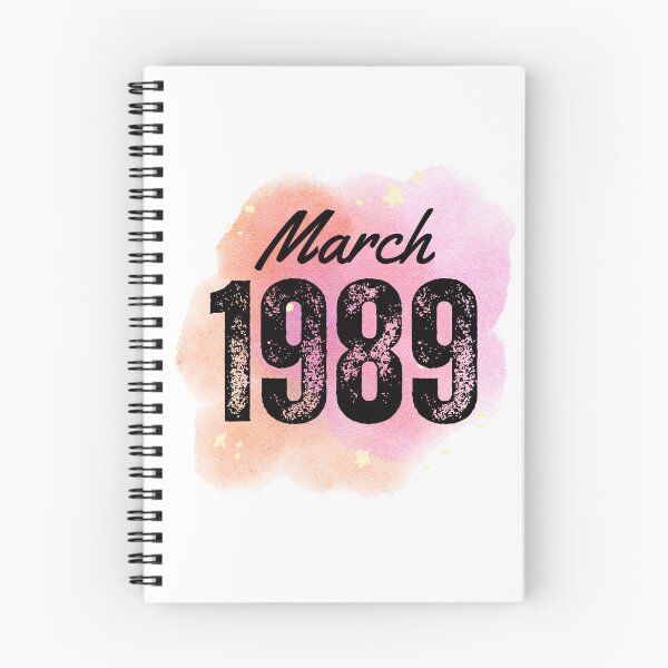 Item preview, March 1989 Birthday designed and sold by NumbersFort.