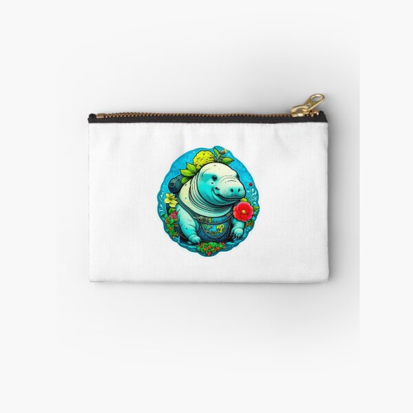 Item preview, The rococopunk manatee sticker designed and sold by spoo-art.
