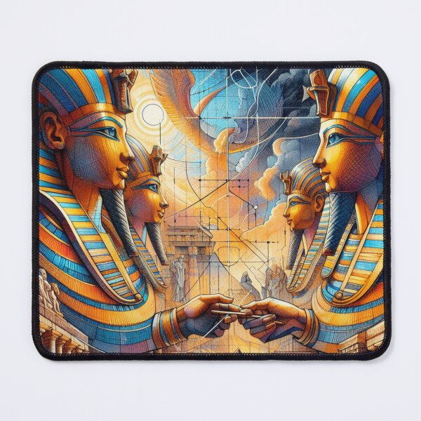 Item preview, I derived my knowledge and art from my ancestors, and they did not hold back and made me immortal like them with my art, which I present in the Egyptology group designed and sold by elrashedy007.