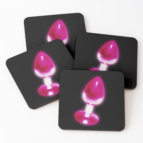 Item preview, Plug Neon Pink BDSM designed and sold by SISSY4SISSIES.
