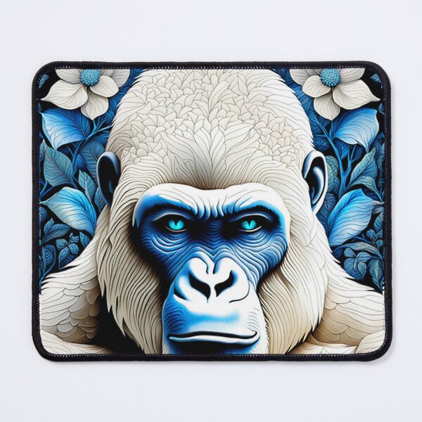 Item preview, WHITE GORILLA#0~Spirit Animal~Blanket/Tapestry~African Wild Nature Lover~College Dorm~AirBnB Real Estate Travel Guest Home Decor~Birthday Christmas Gift designed and sold by Spinning Plates 360.