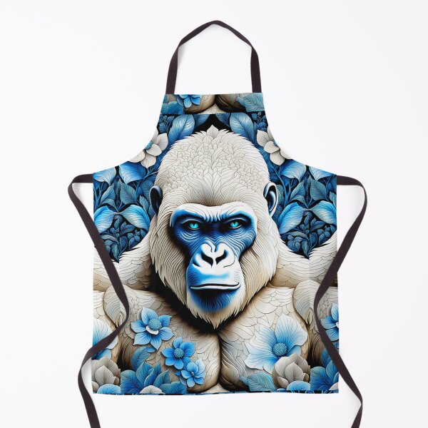 Item preview, WHITE GORILLA#0~Spirit Animal~Blanket/Tapestry~African Wild Nature Lover~College Dorm~AirBnB Real Estate Travel Guest Home Decor~Birthday Christmas Gift designed and sold by Spinning Plates 360.