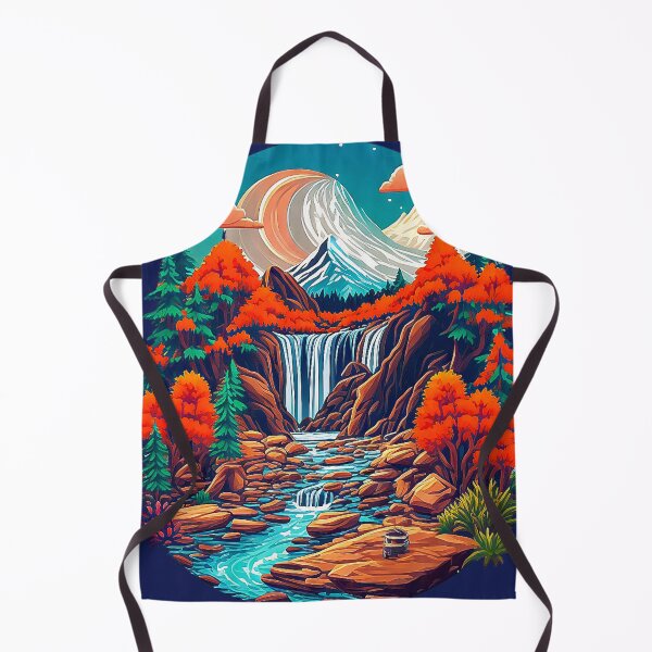 Item preview, Majestic night sky over snow-capped mountains designed and sold by Minpadesign.
