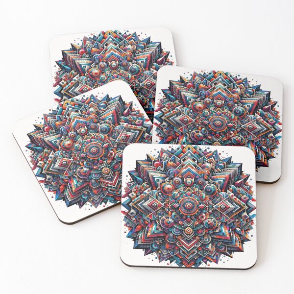 Item preview, Kaleidoscopic Geometry designed and sold by nautilusart.