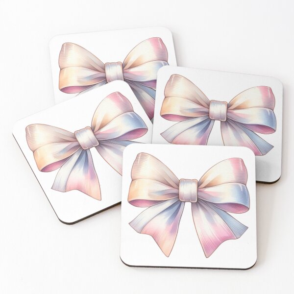 Item preview, Pink Watercolor Bow Ribbon designed and sold by Star-Fragment.