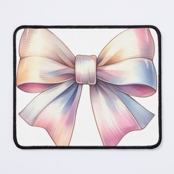 Item preview, Pink Watercolor Bow Ribbon designed and sold by Star-Fragment.