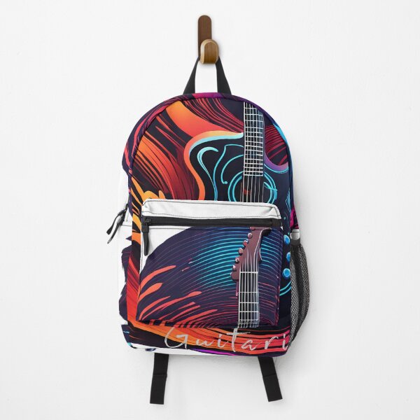 Item preview, Guitar colorful logo guitarist font designed and sold by Salimgor Hangaround Music.